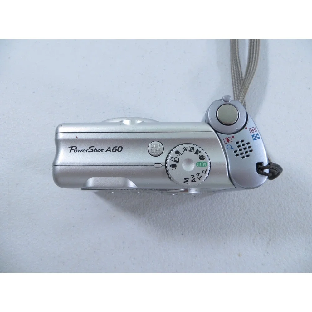 Canon PowerShot A60 2.0 MP Digital Camera AS IS FOR PARTS READ‎